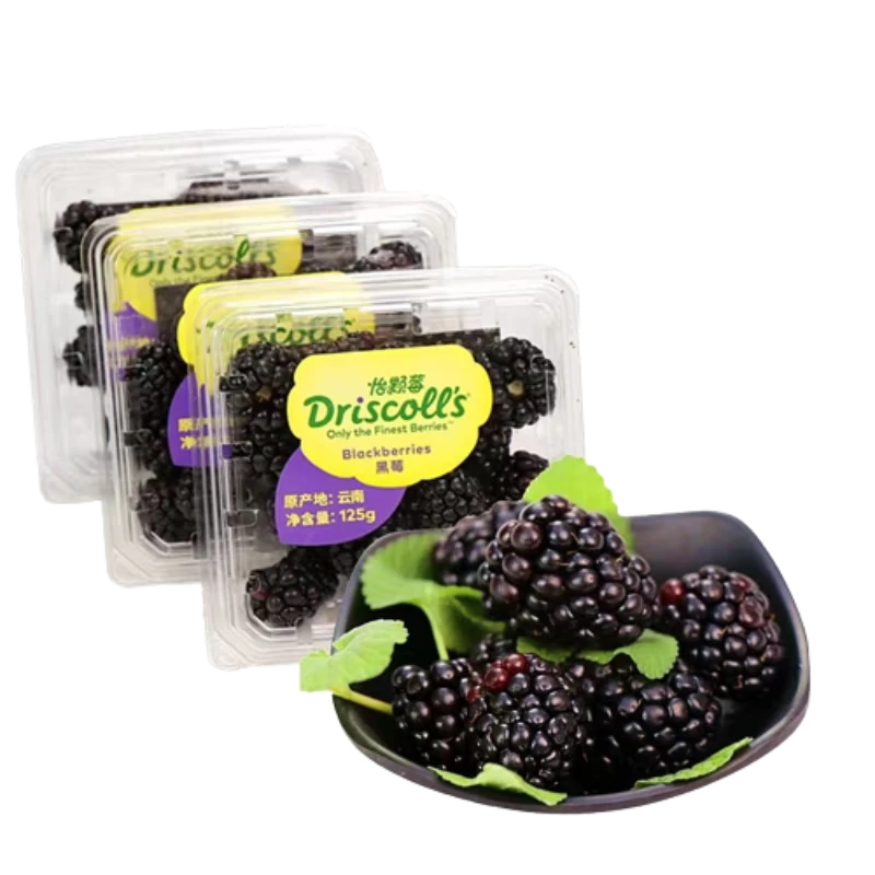 怡颗莓黑莓约125g/盒