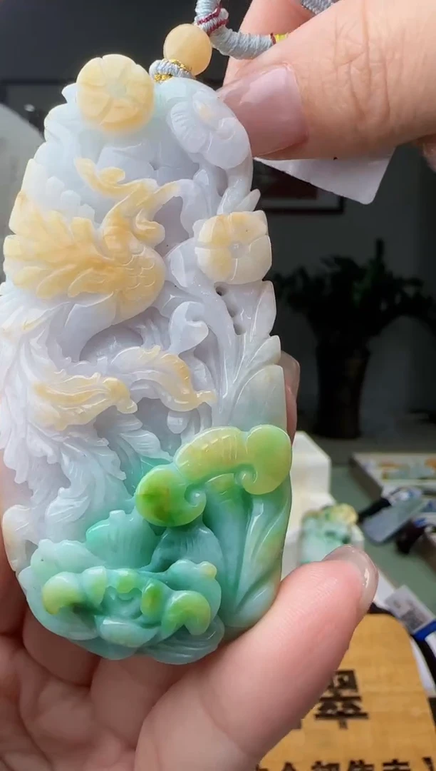 【闪购商品】翡翠颈饰未镶嵌XY@@960Q3J06904