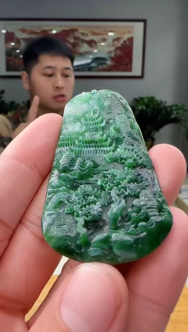 【闪购商品】定制翡翠未镶嵌YX@@960Q3J07878