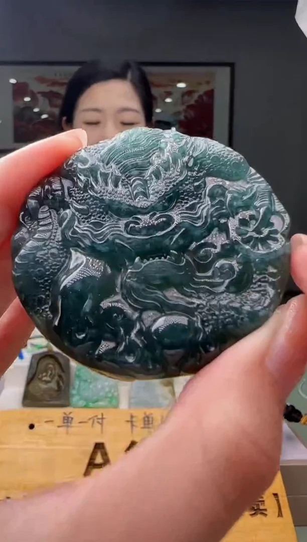 【闪购商品】翡翠颈饰未镶嵌多样性发其一CC@@60B7J09080