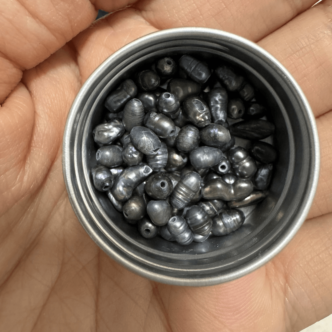 14店铺满50元包邮 一罐65颗左右 天然珍珠贝壳 美甲饰品