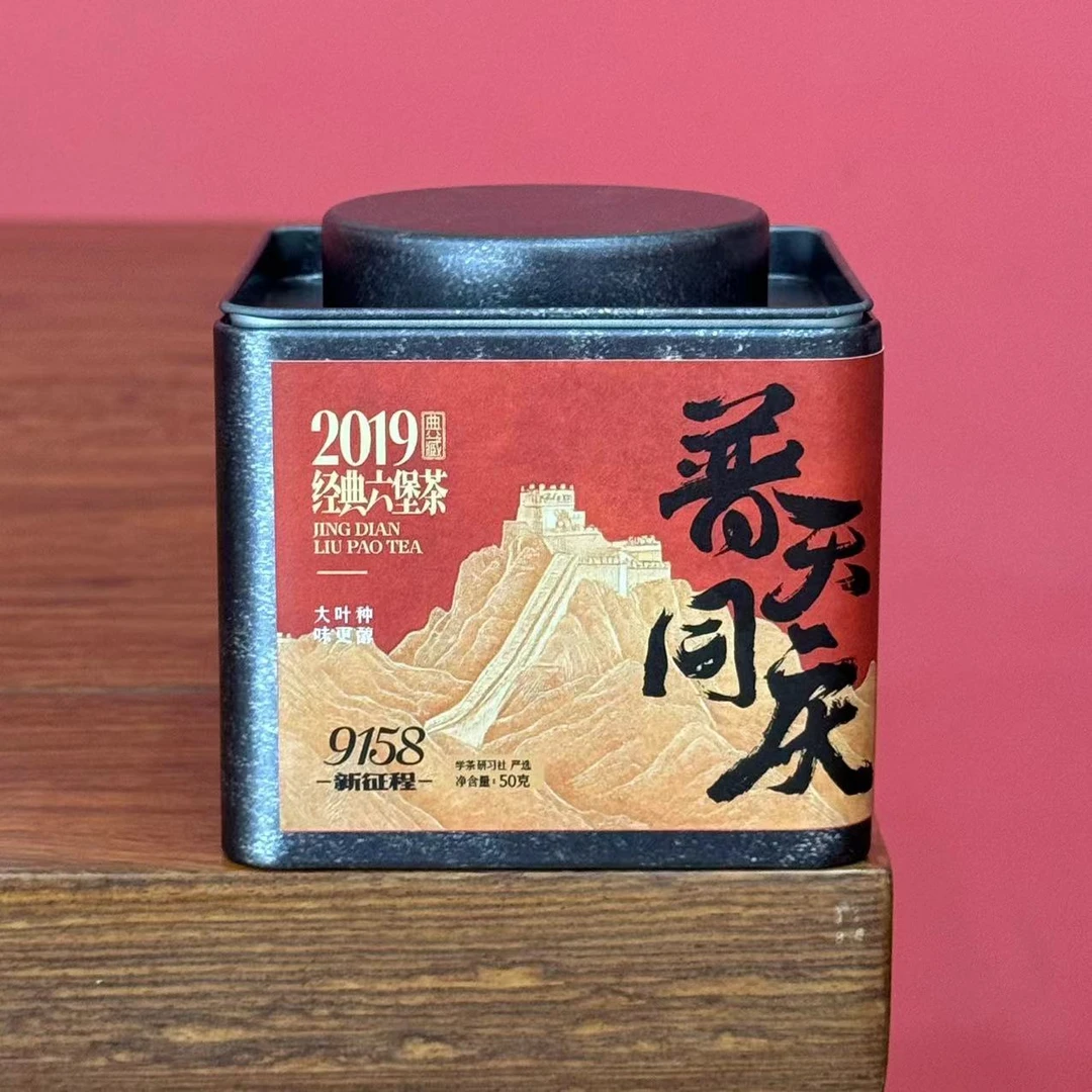 [学茶严选]新征程9158 - 普天同庆-广西六堡茶