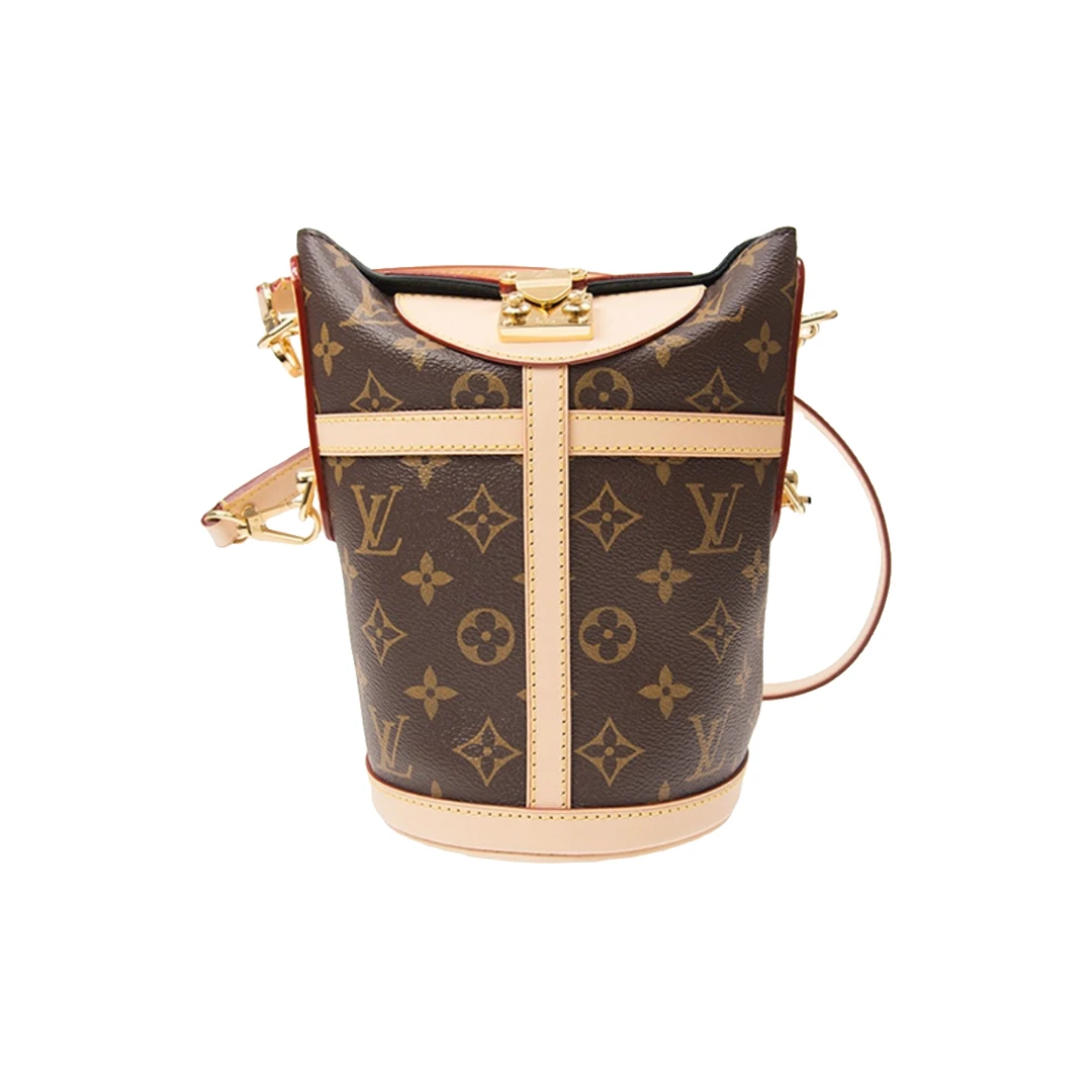 99新 LouisVuitton/路易威登 菜菜 LV老花薯条包单肩手提女包