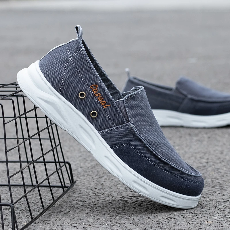 男士帆布鞋夏季透气休闲布鞋软底百搭爸爸鞋轻便老北京布鞋男单鞋