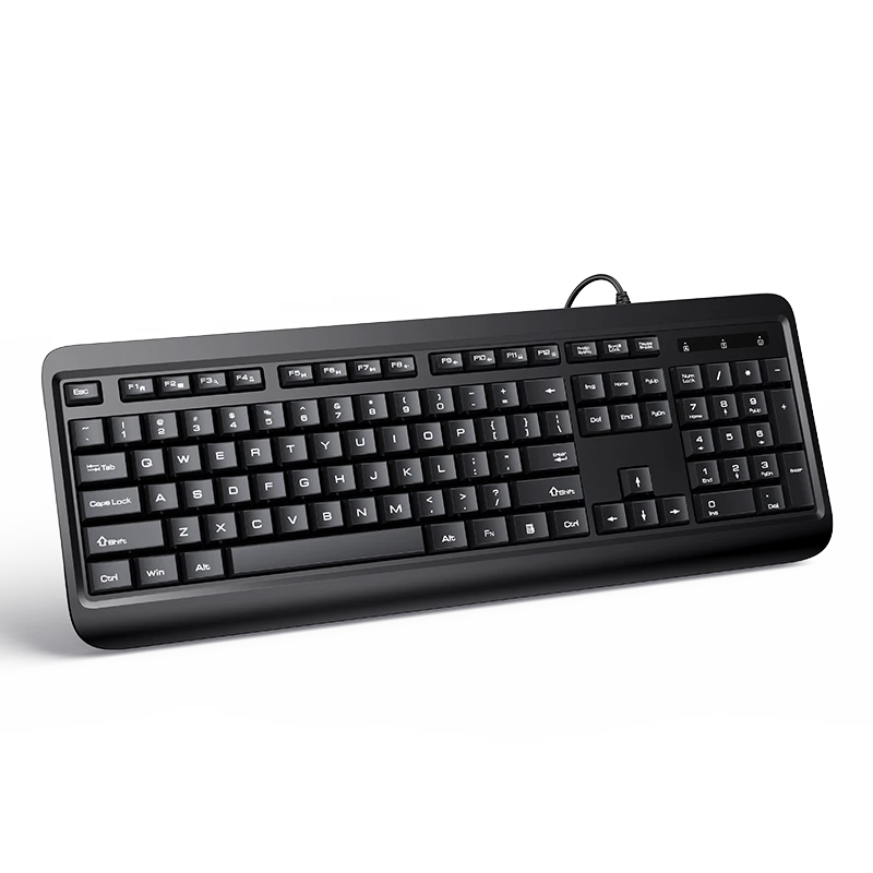 USB键盘台式电脑家用有线笔记本游戏办公通用CF电竞lol外接