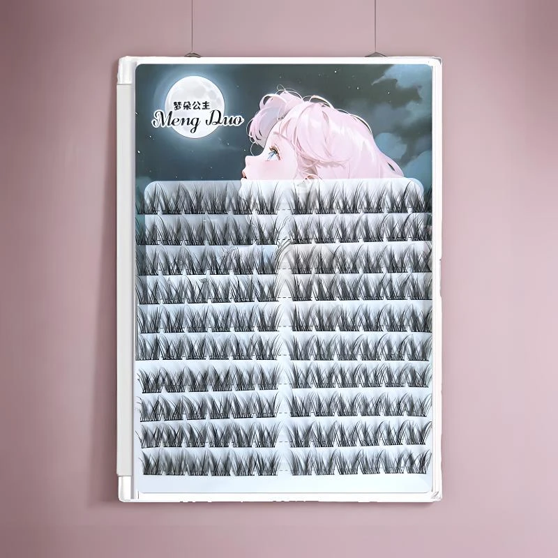 梦朵公主最新款动物明星分段假睫毛美鼠了鸟啾啾狐白白自然仿真