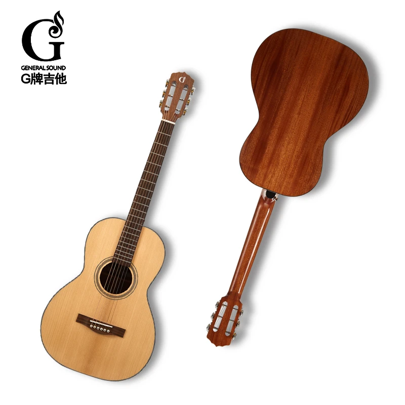 GENERAL SOUND/G牌吉他G牌吉他1X系列P桶P10全单吉他39寸