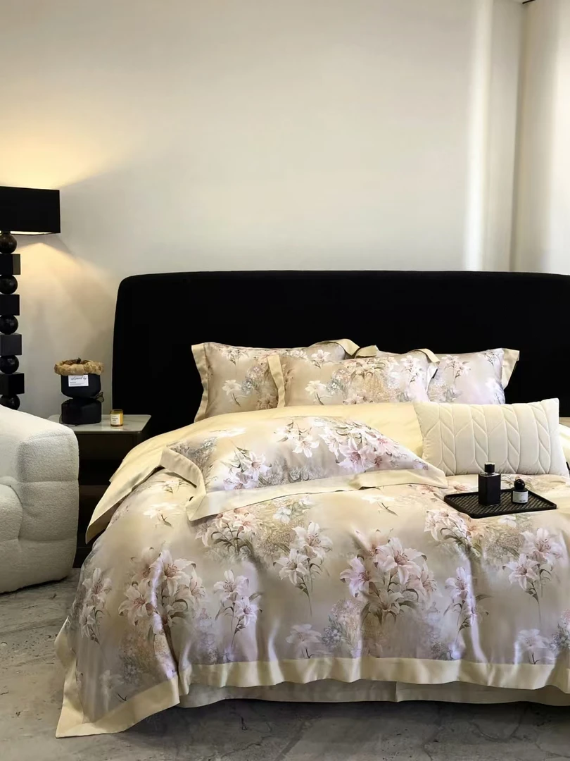 GKS四季保暖高端轻奢风四件套-百年好合