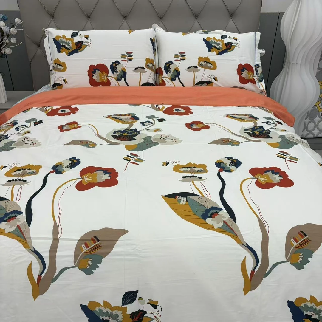 【南方生活福利】定制款100棉纯棉四件套富贵大气--墨韵倾城