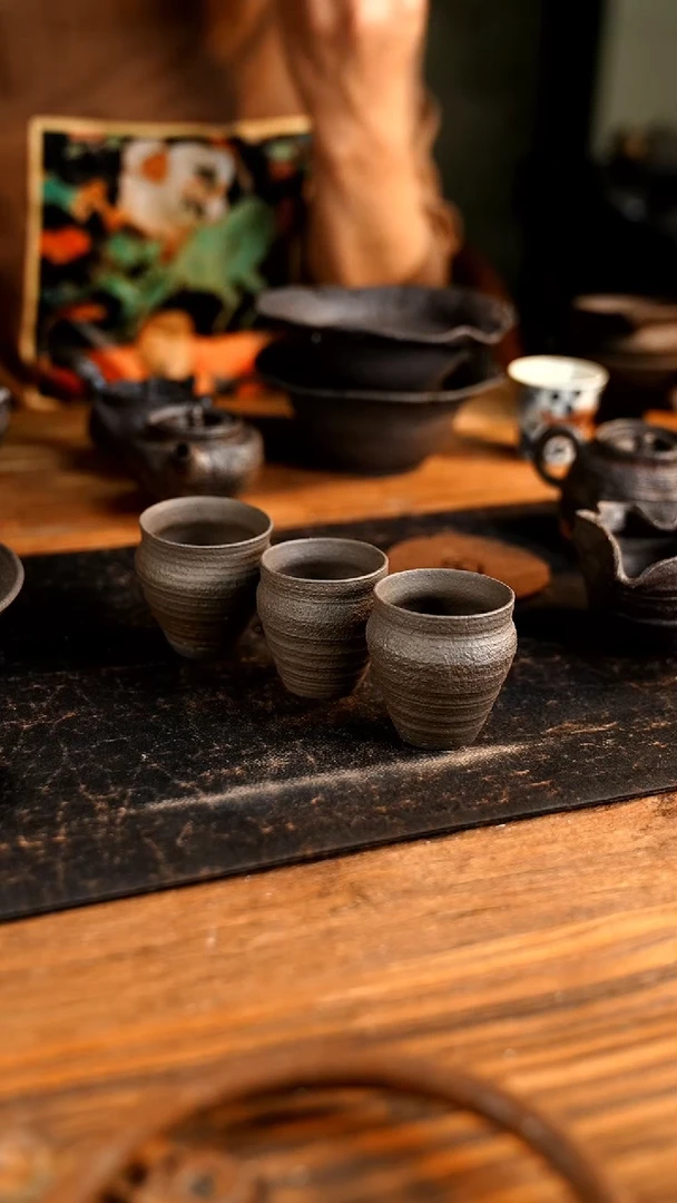 【闪购商品】紫砂坛子杯子