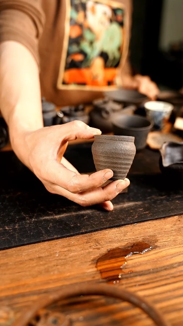 【闪购商品】紫砂坛子杯