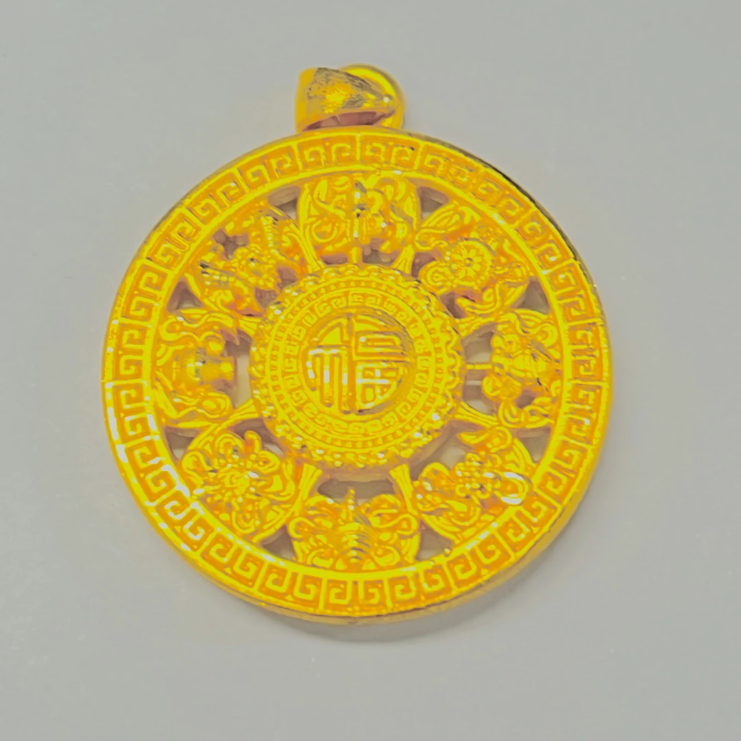 足金饰品/八宝罗盘/3.83/A101307-3.83/Q(克重多退少补)