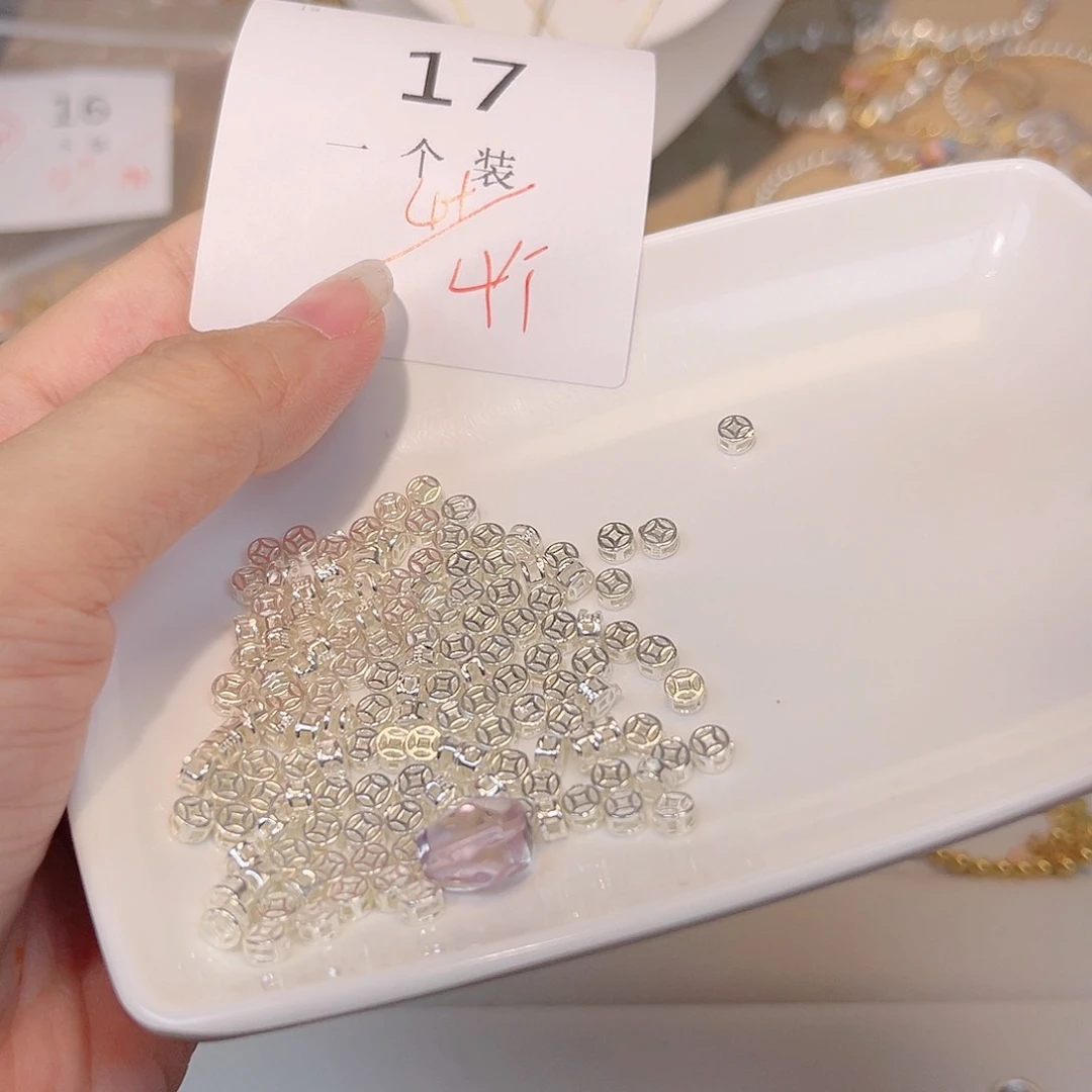 紫晶珠宝半成品银S925镶嵌17