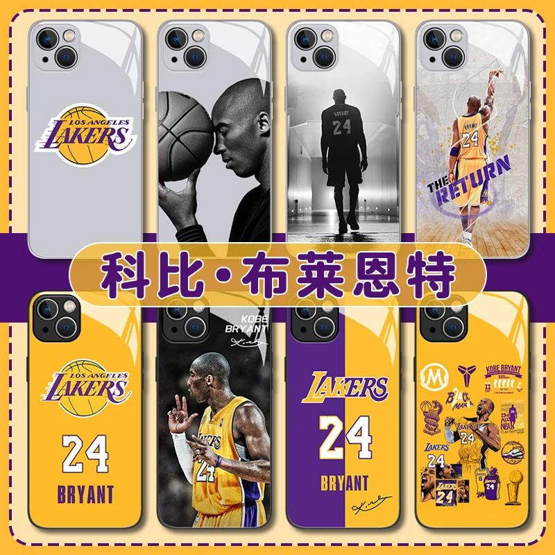 kobe科比适用华为mate60pro手机保护壳nova15球星p50荣耀90湖人80