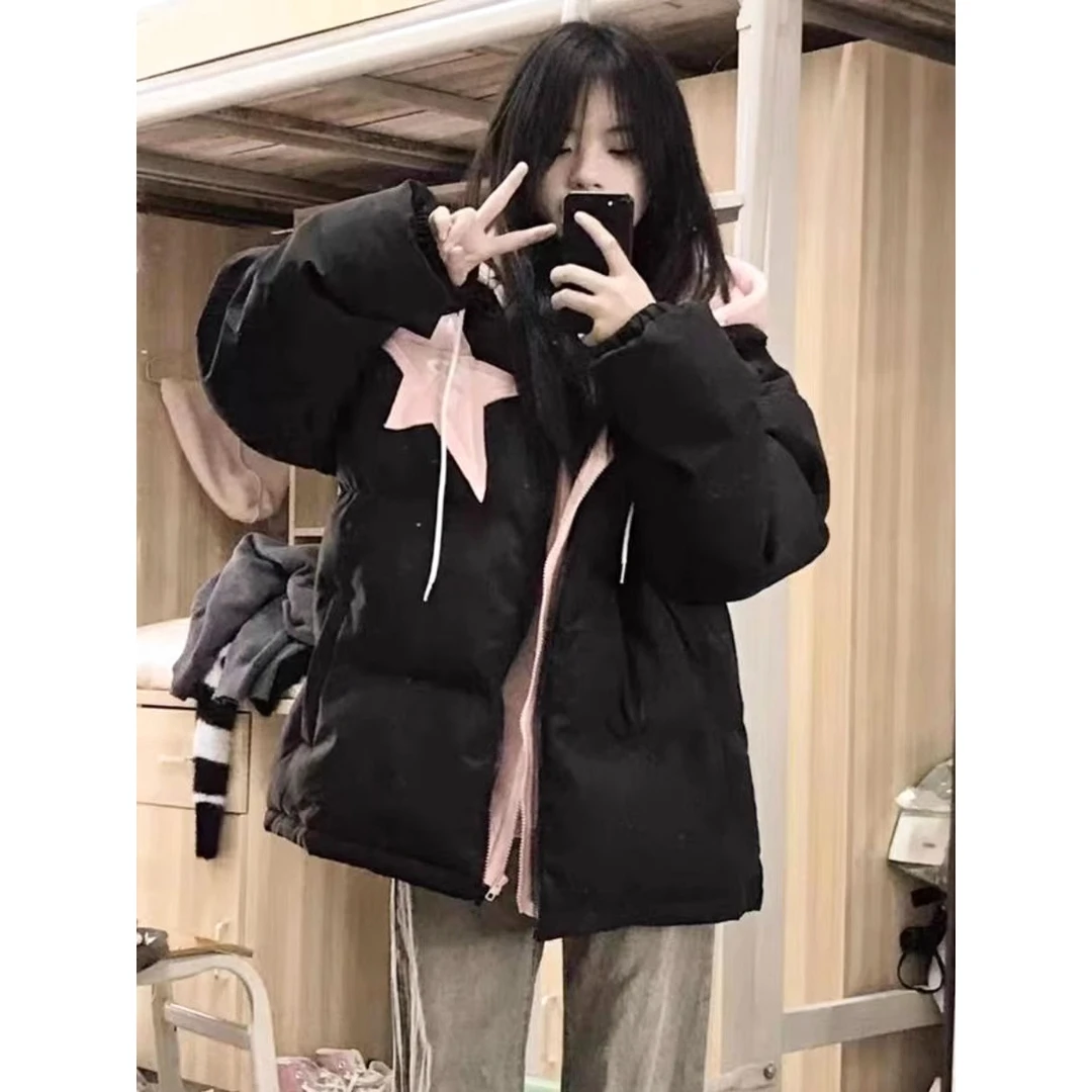 波司登假两件羽绒服女冬季轻薄外套今年流行的棉服韩版学生甜美时