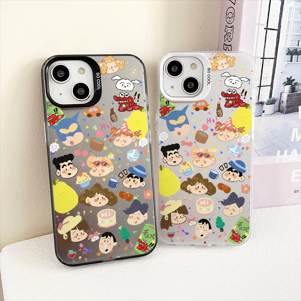 小新一家手机壳iPhone16promax适用14可爱苹果13硬15plus新款12pm