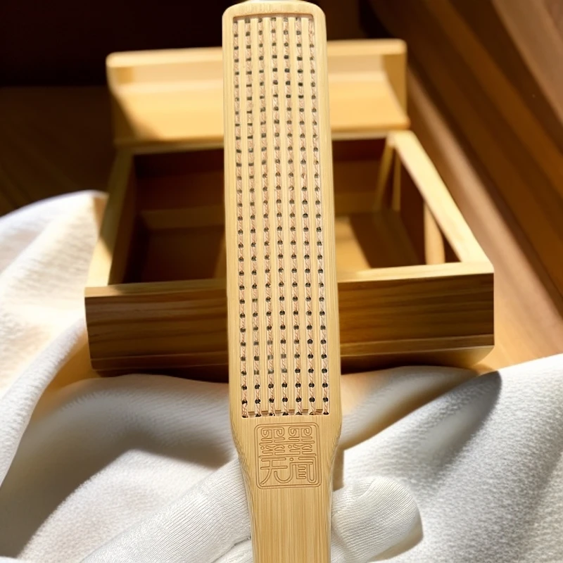 【墨严选】纯手工玉竹猴头柄七排马鬃刷文玩包浆手盘神器！！猴头文玩