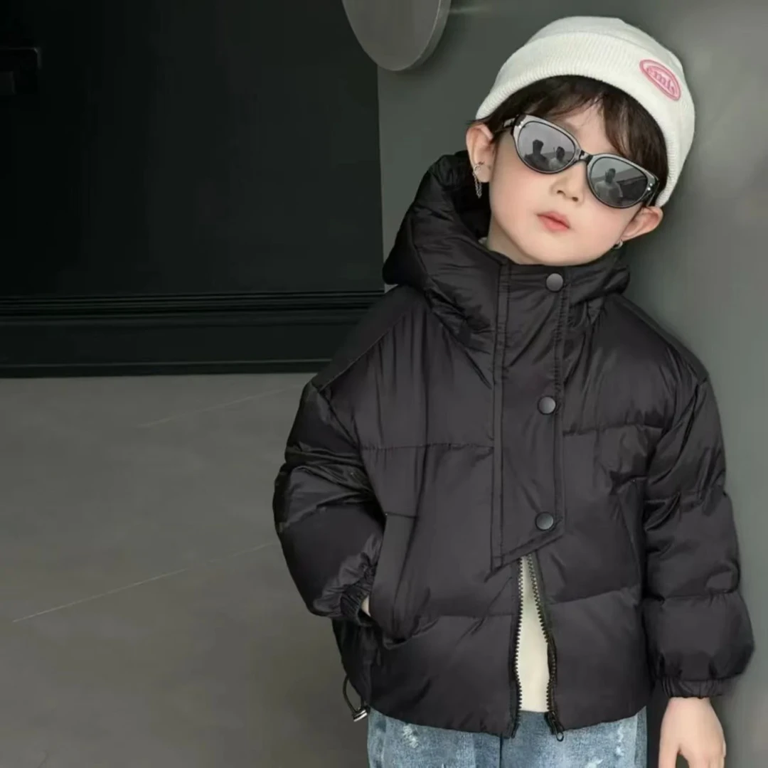 儿童连帽棉服 冬季加厚外套