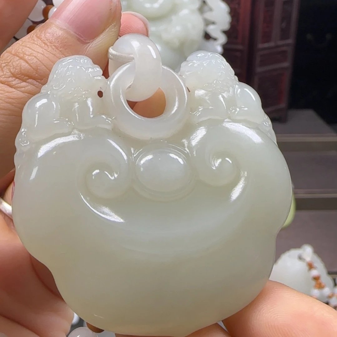 【闪购商品】和田玉挂件未镶嵌定制发货