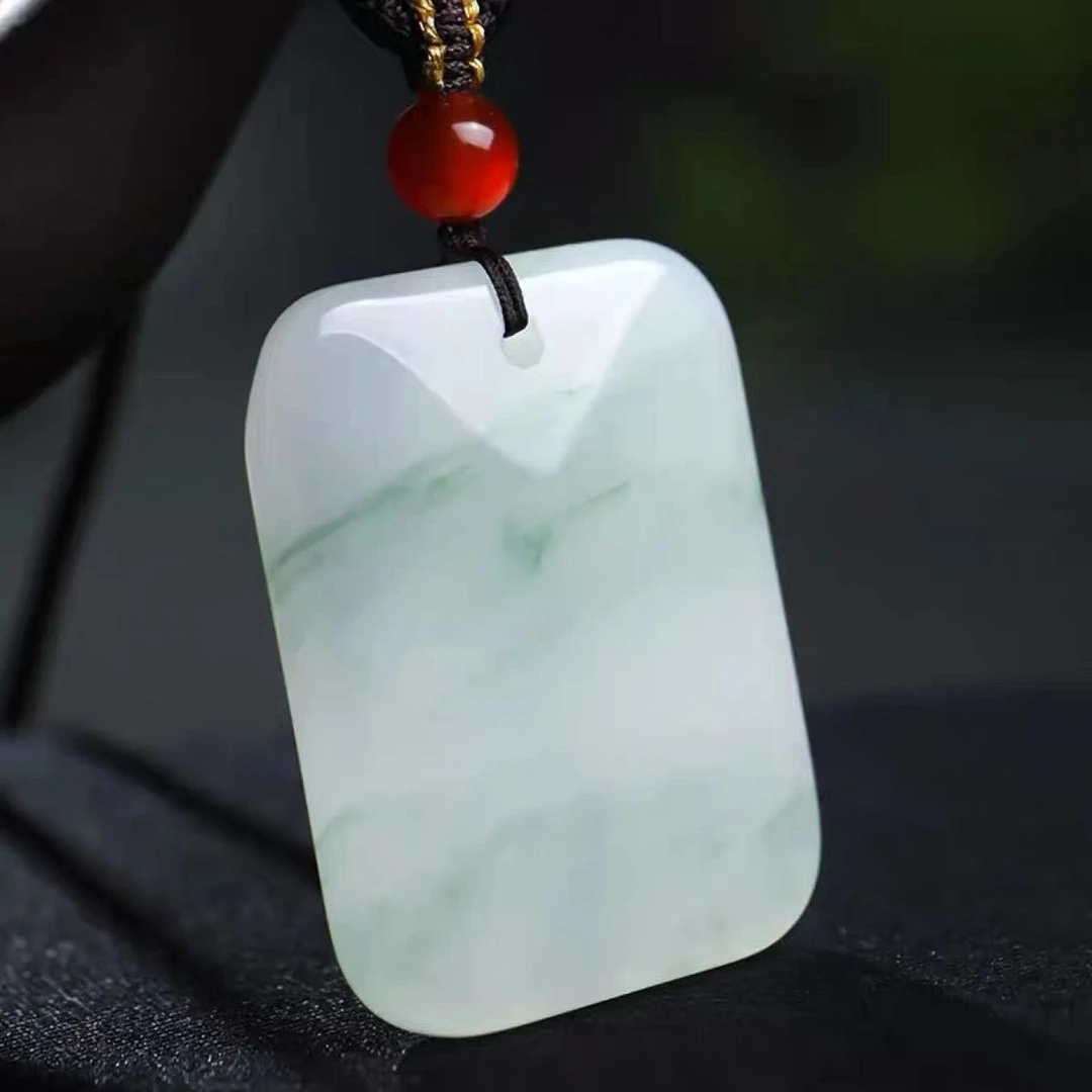 新疆金丝玉天山翠平安无事牌多样性发货