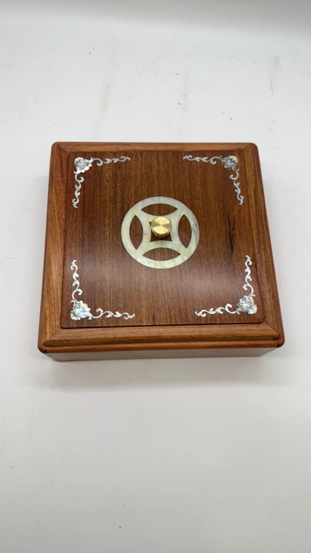 螺钿零食坚果盒正方形23✖️23✖️7