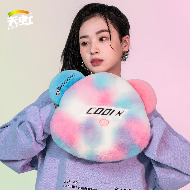 毛绒热敷暖手宝热水袋电暖宝宝暖水袋电热宝充电款式防爆送女朋友