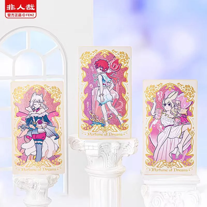 【拍立得色纸系列】非人哉 花间手记 野营 生活艺术家系列吧唧盲盒