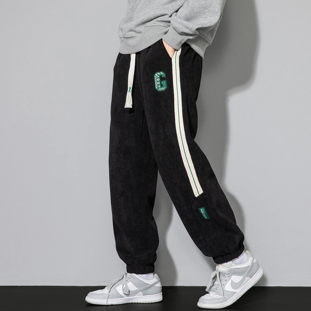 迈特优《宠粉回馈》不加绒男士潮流运动休闲裤潮流束脚裤子1062