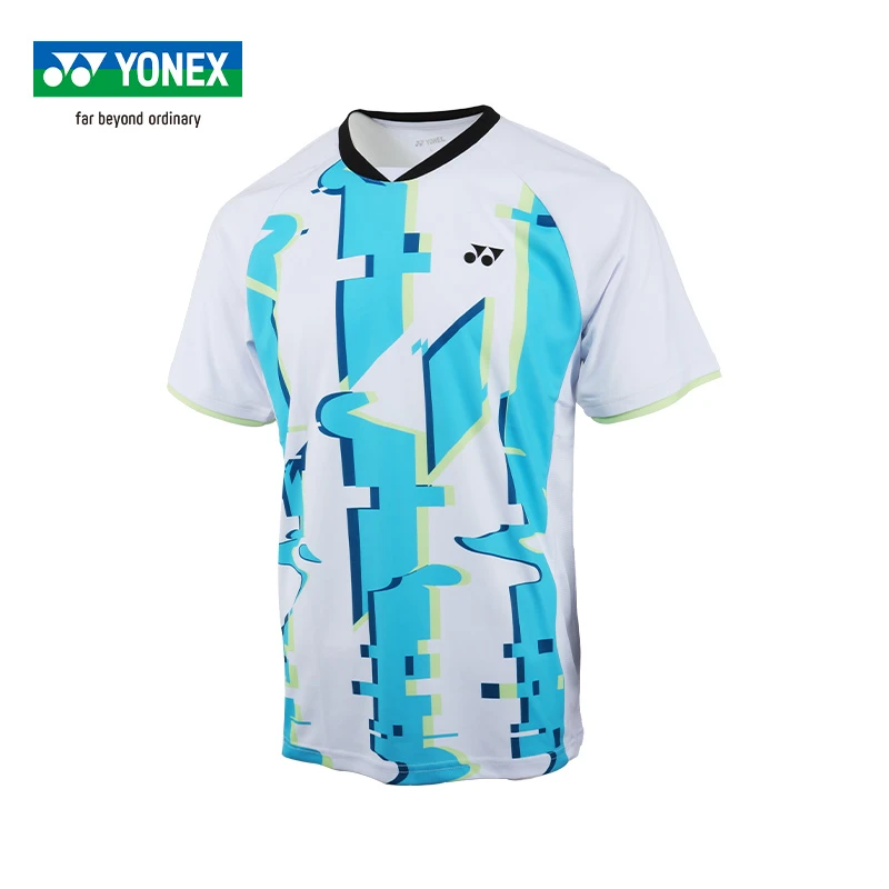 官方正品YONEX尤尼克斯羽毛球服男款女10373BCR运动短袖透气T恤