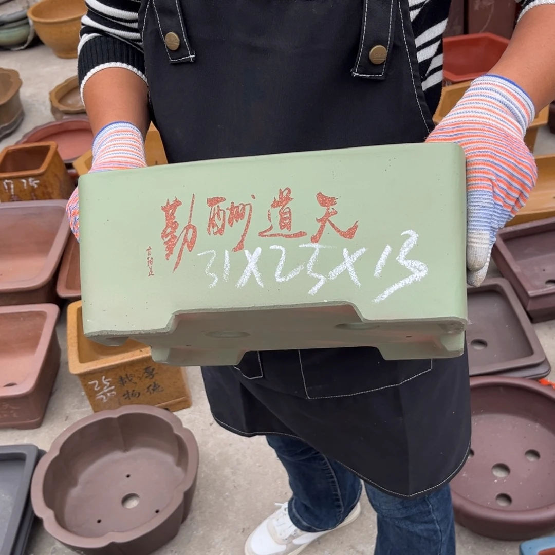 紫砂花盆盆景艺术