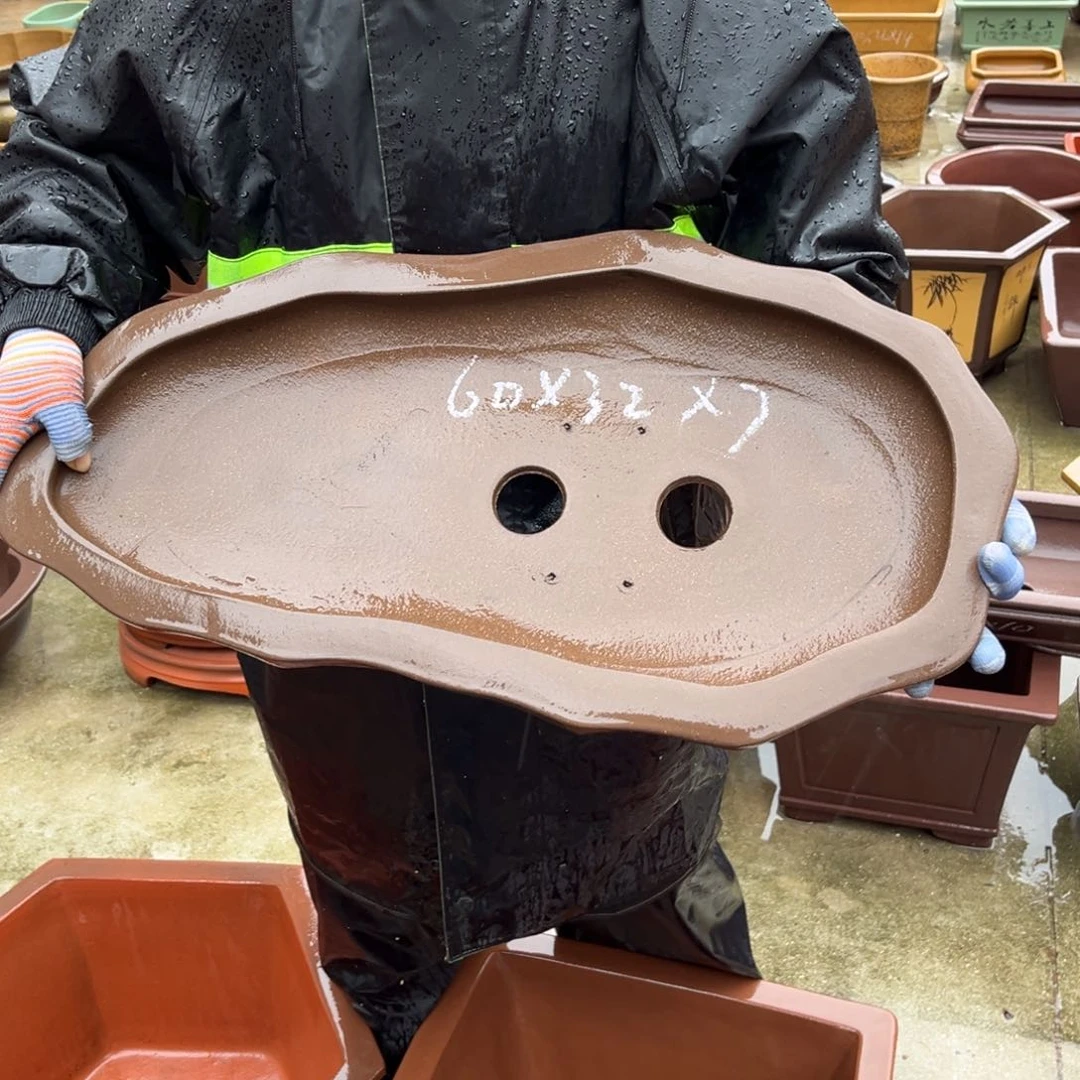 紫砂花盆盆景艺术