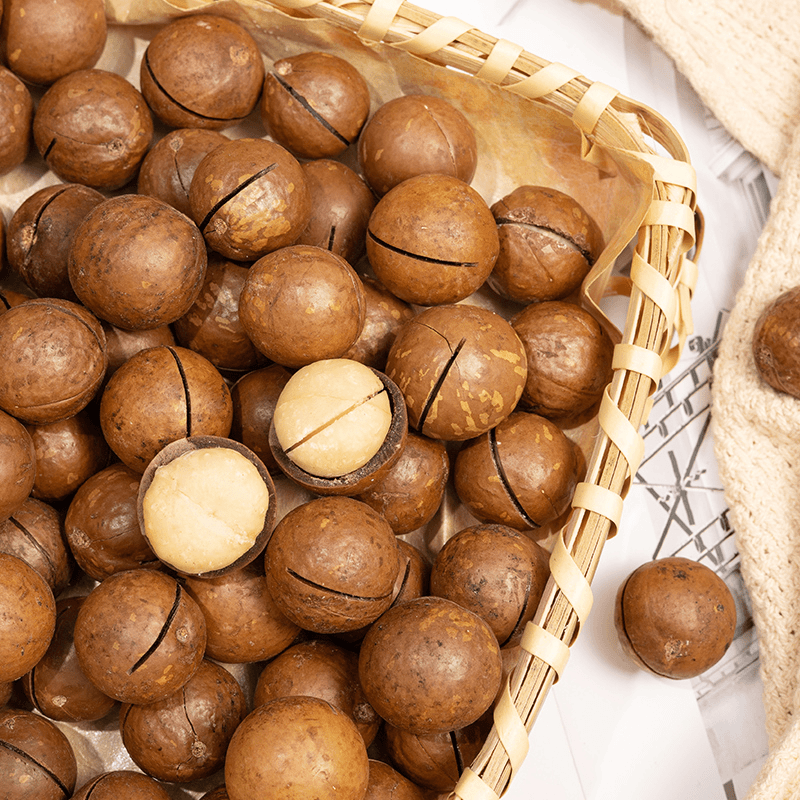 新货优选夏威夷果袋装奶油味夏威夷果每日坚果干果休闲健康零食