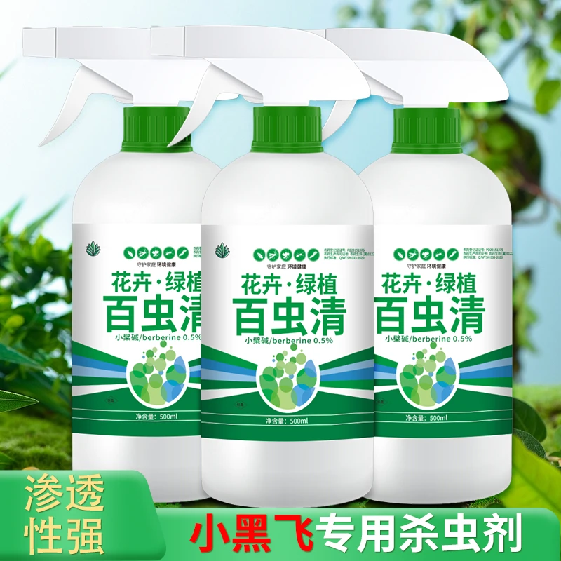 绿植物花卉家用杀虫剂小黑飞红蜘蛛白粉虱月季多肉除虫温和除虫