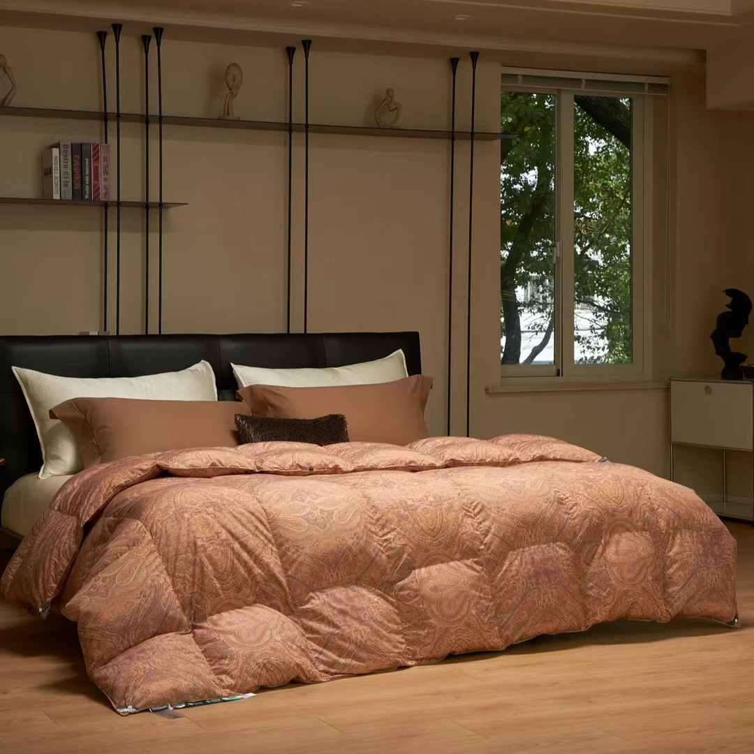 【中兴专柜】宜庭匈牙利进口可水洗鹅绒冬被95%白鹅绒