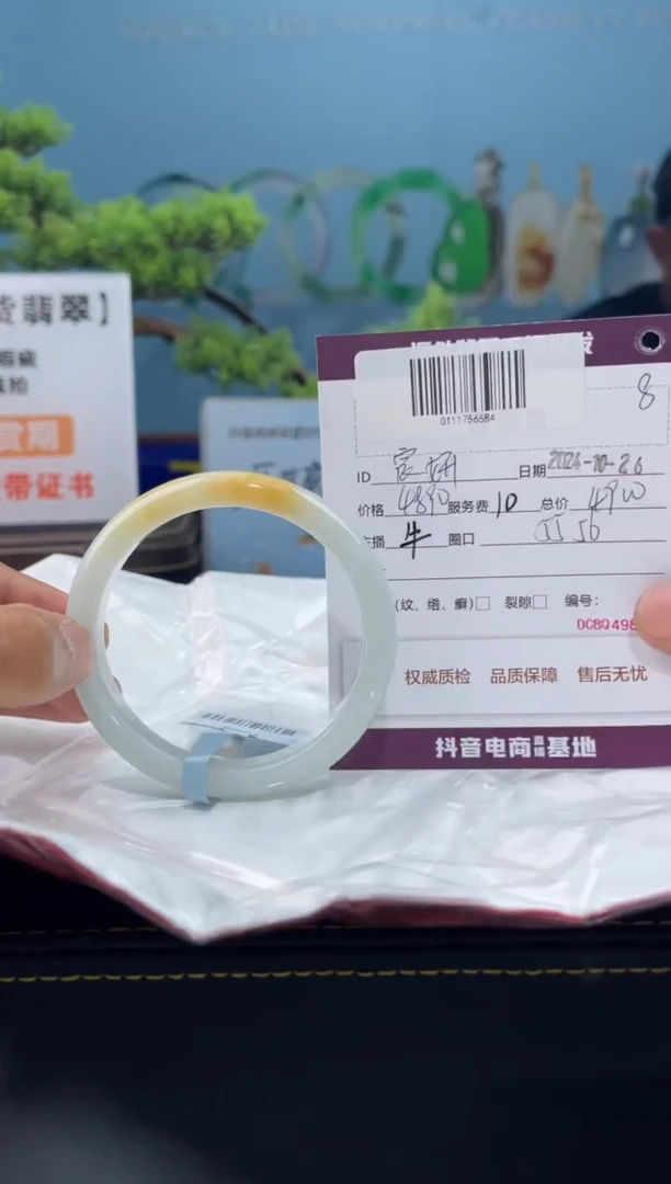 【闪购商品】翡翠手镯未镶嵌手镯