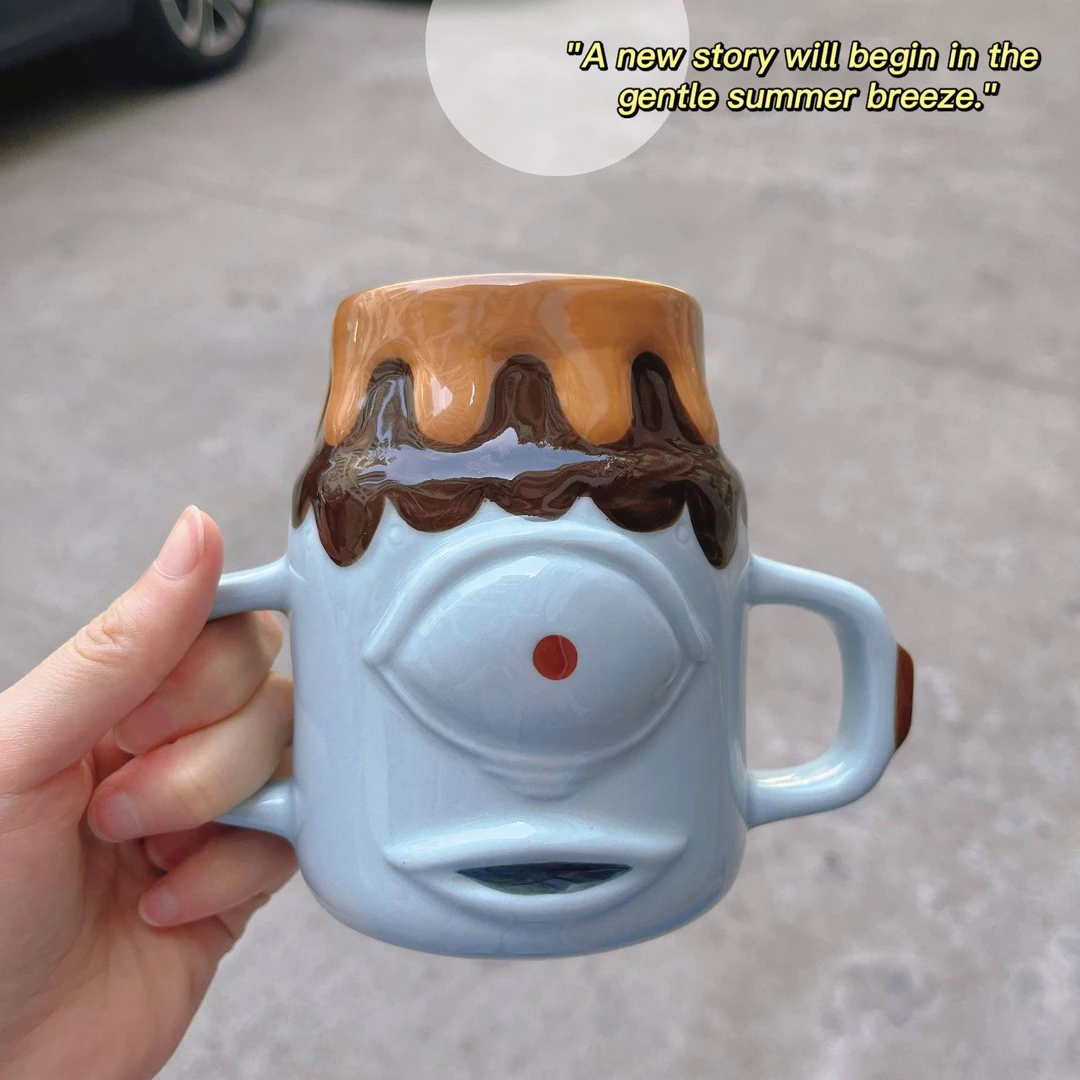 咒术回战马克杯漏壶杯子陶瓷咖啡杯办公室日常水杯