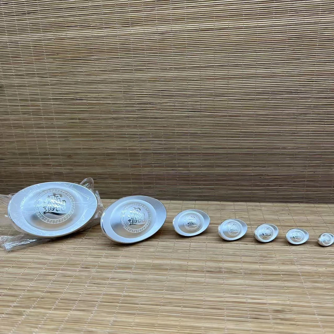 实心财富元宝摆件