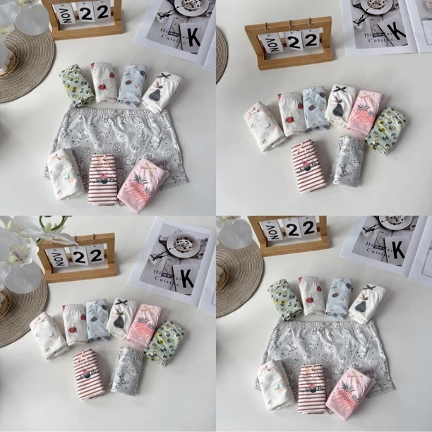 甜心家儿童袋装短裤3条