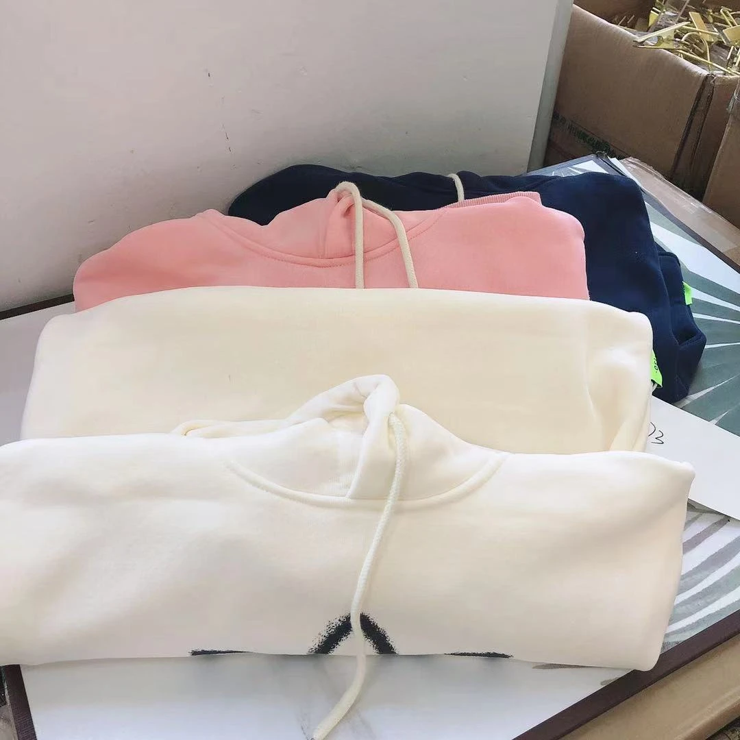 C073语童大童加绒卫衣三叶小花款
