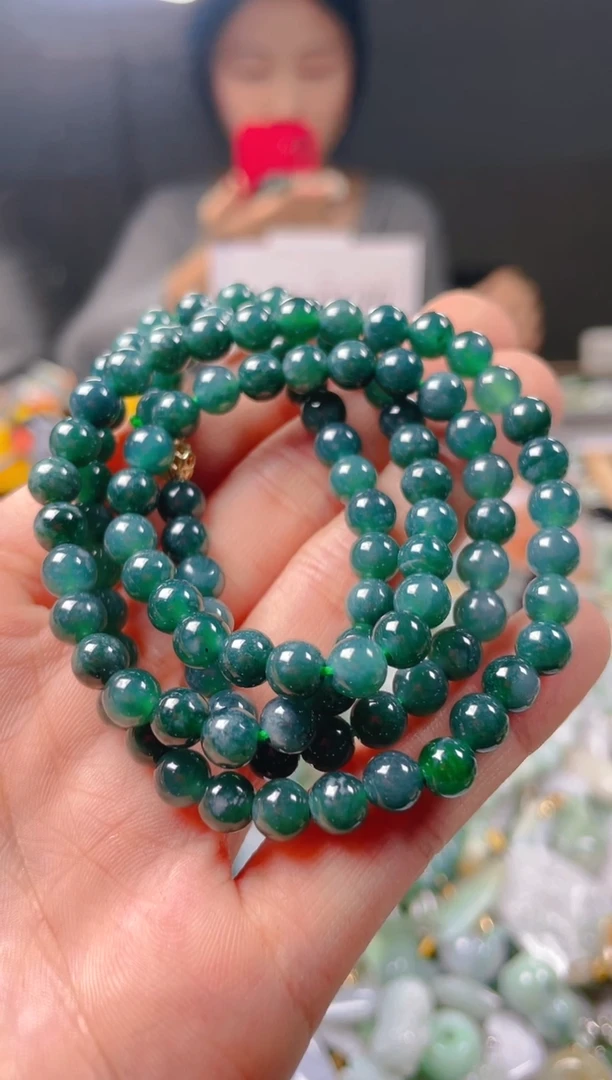 【闪购商品】翡翠颈饰未镶嵌/AN/翡翠A货配好绳子发货