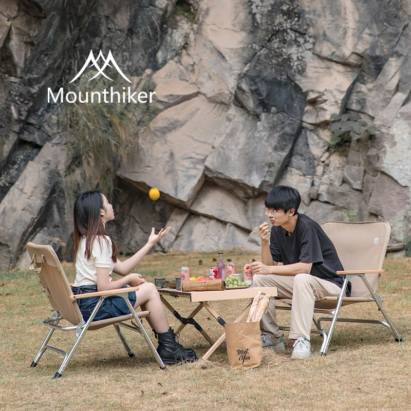 MOUNTAINHIKER/山之客户外露营久坐单人双人可折叠沙发椅休闲简约