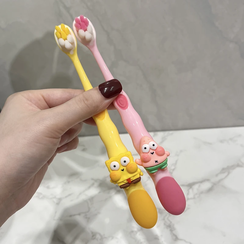 儿童万根软毛牙刷超细可爱卡通2-12岁宝宝小头护齿清洁口腔乳牙刷