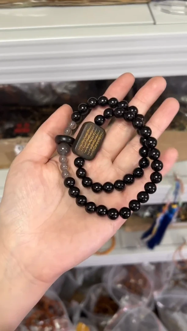 【闪购商品】玛瑙/玉髓手链未镶嵌冰烟紫玛瑙五条款双圈[0690]