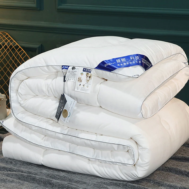 大豆纤维3斤5斤被6斤厚7斤暖8棉被9空调被4斤单人夏凉被芯10斤