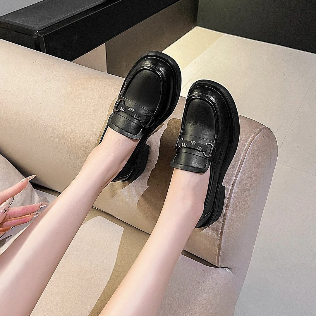 欧米诗 14790 哑光m链条软底乐福鞋【莎莎-专属】