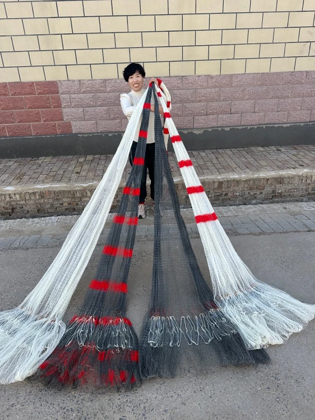 大力马两指三米半特价款，直径五米，重七斤半，铅坠纯手工撒网捕鱼