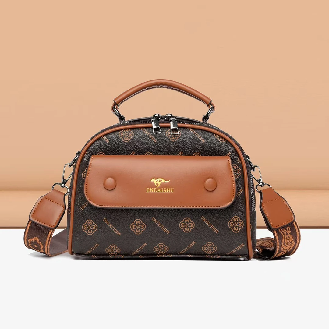 正 723 棕色  女包（长23宽12高18）