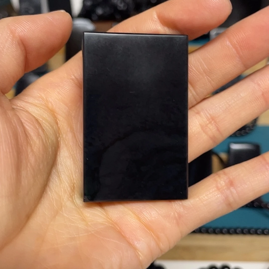 【闪购商品】和田玉（墨玉）吊坠(不含链)未镶嵌福利版57克