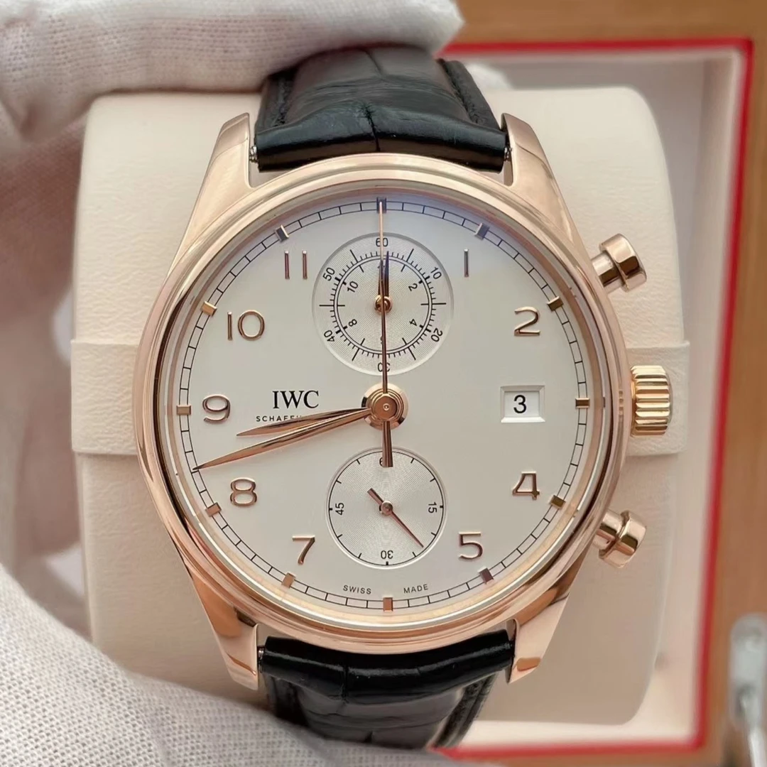 99新 IWC/万国 （东哥名表）万国葡萄牙自动机械表径42mm