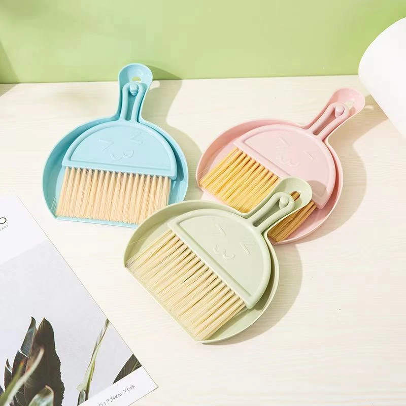 家居桌面迷你扫把键盘清洁刷小号带簸箕小扫把家用猫砂铲子清洁刷